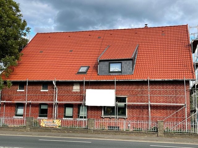 Dachsanierung Mehrfamilienhaus – Beschichtet — nach der Behandlung